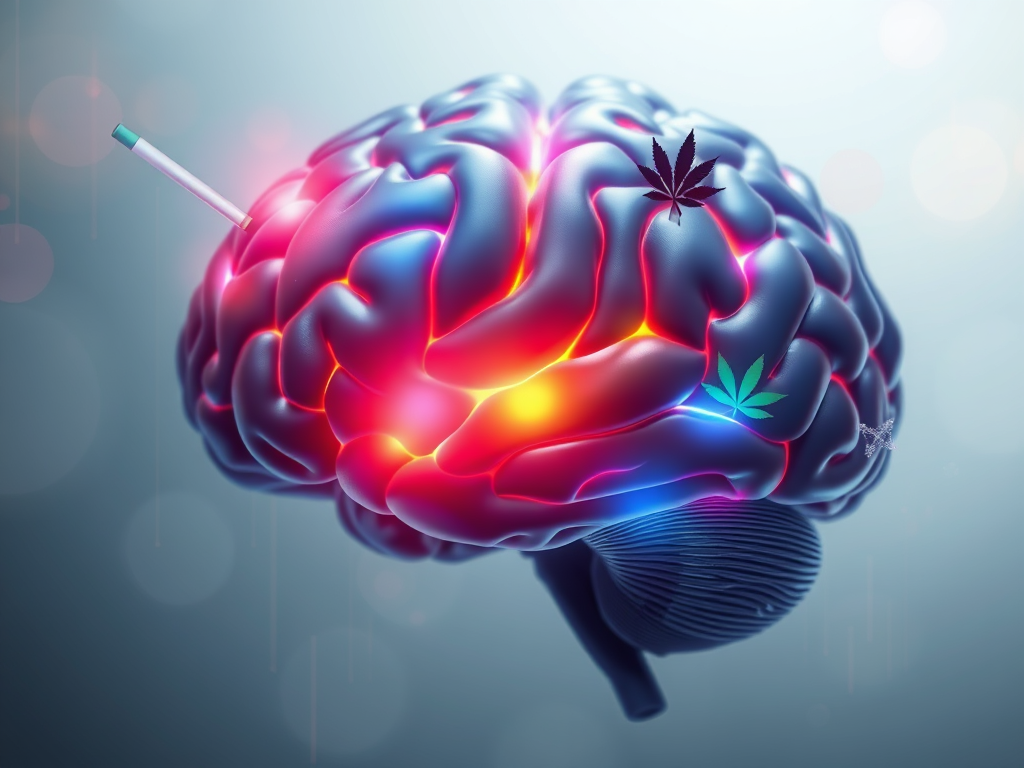 Brain structure differences are associated with early use of substances among adolescents