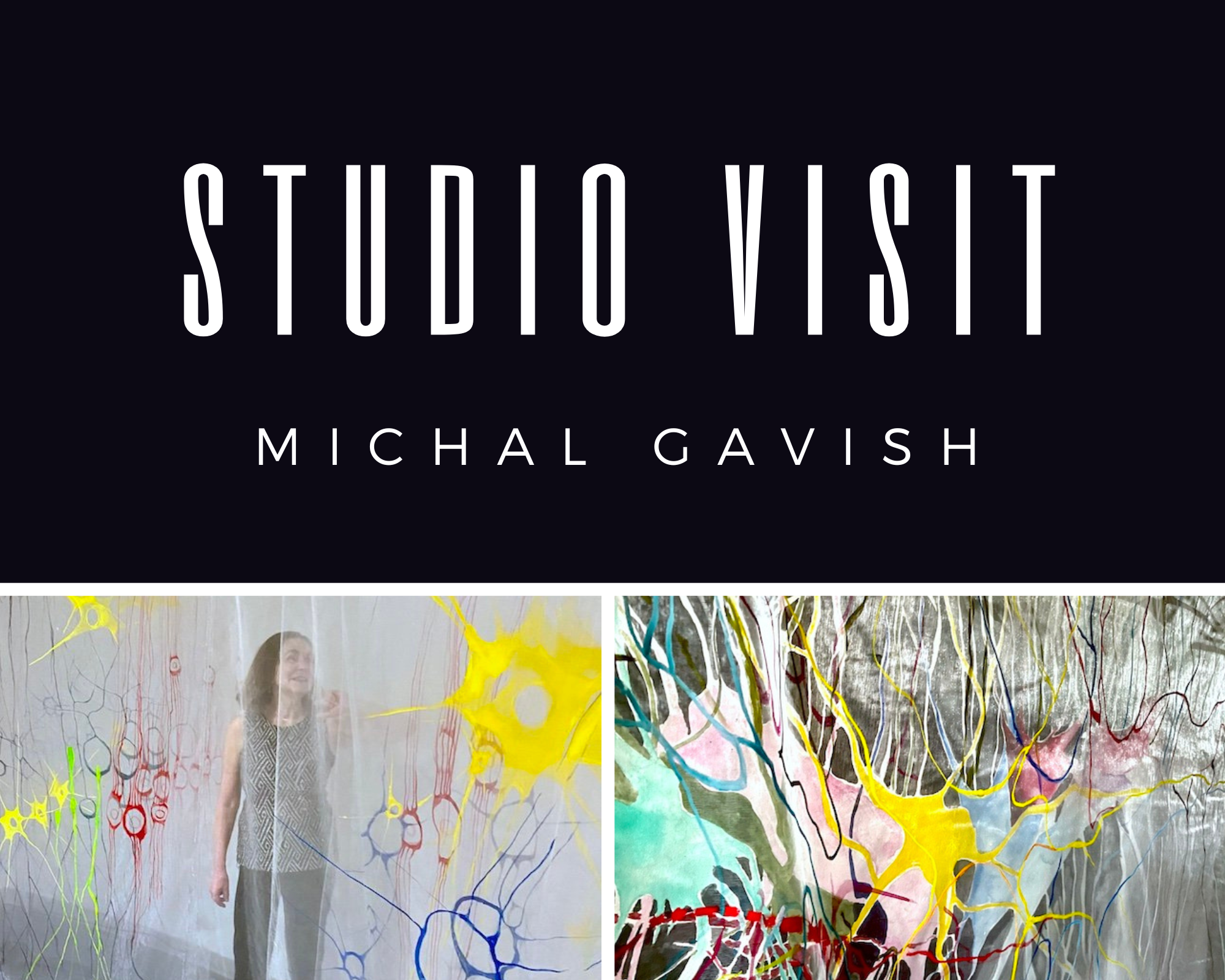 Studio Visit with Michal Gavish: Scaling the invisible and merging chemistry with creativity.
