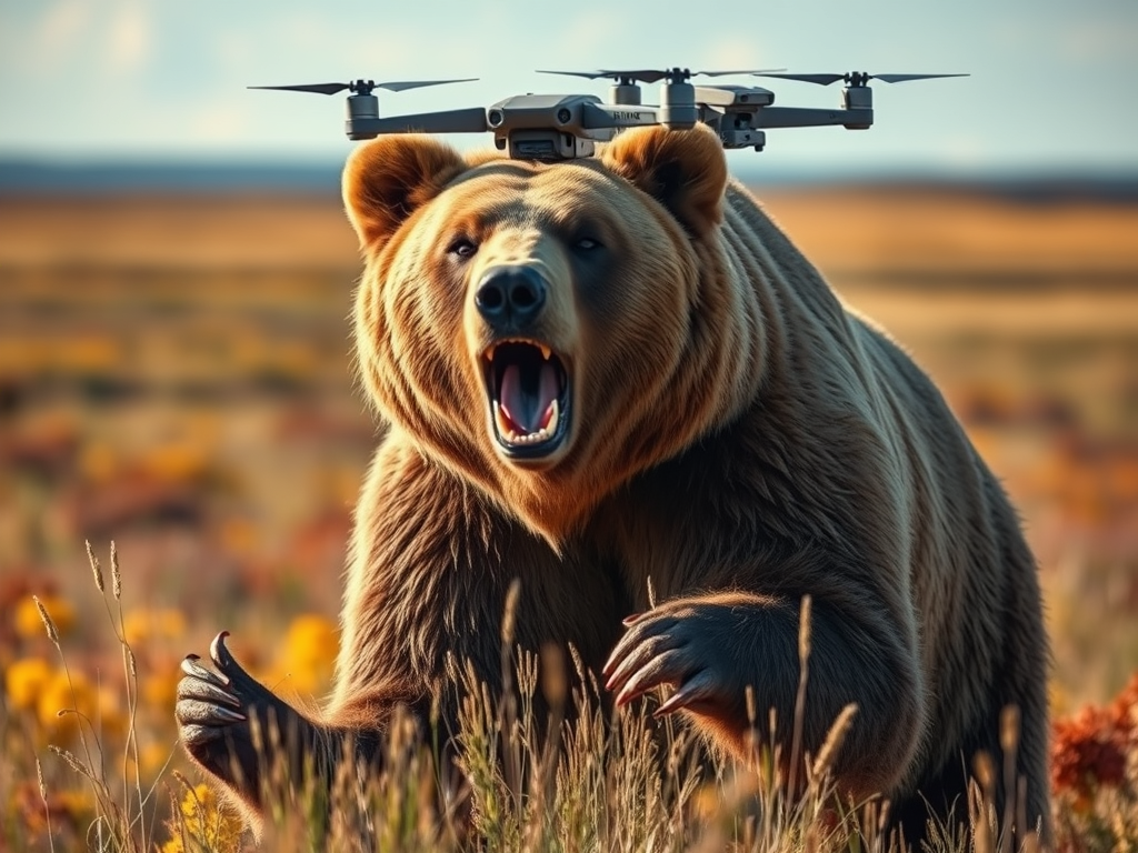 Drones could be the ‘magic tools’ we need to chase bears away from people
