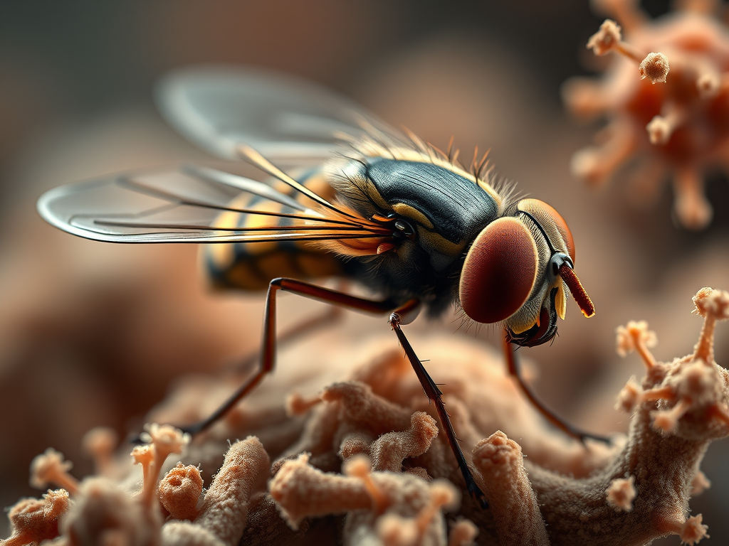 Fungus ‘hacks’ natural immune system causing neurodegeneration in fruit flies