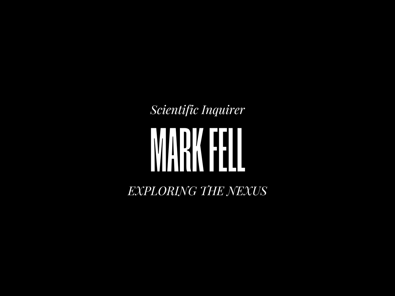 Exploring the Nexus: Mark Fell on Minimalism, Digital Sound, and the Art of Listening.