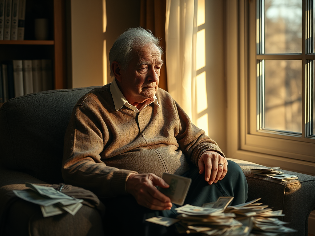 The link between finances and loneliness in older adults