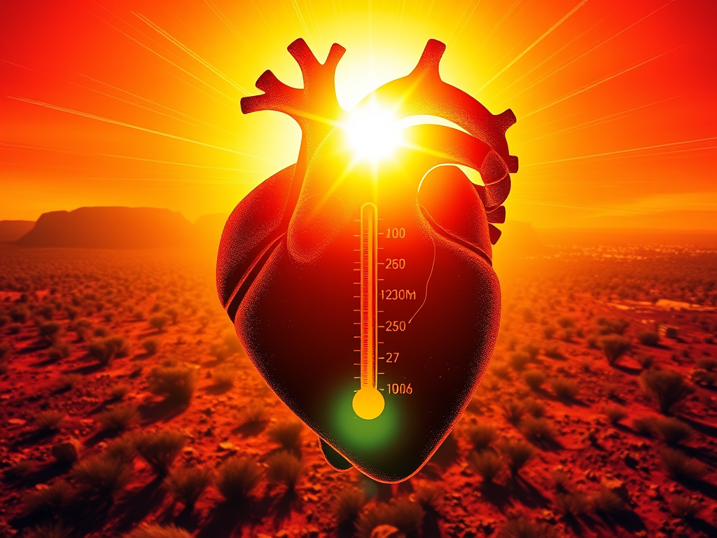 Burden of cardiovascular disease caused by extreme heat in Australia to more than double by 2050