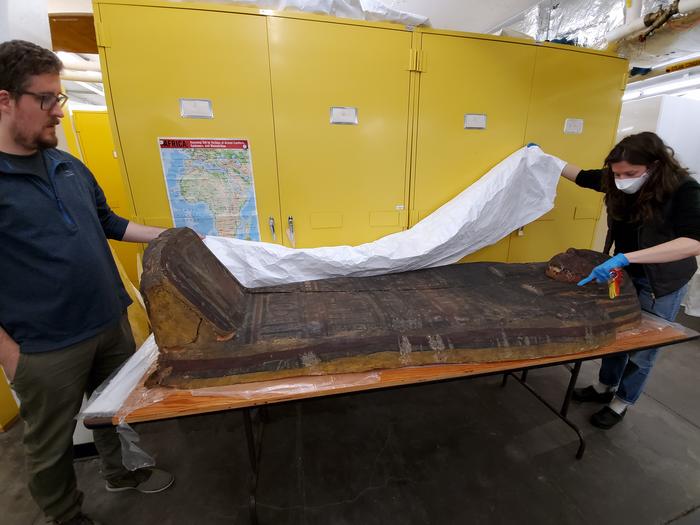 Researchers recreate ancient Egyptian blues