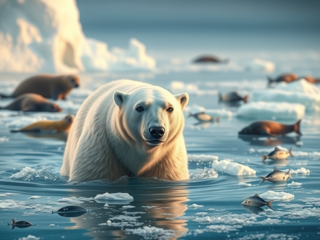 Centuries-old mercury pollution hidden in the ocean threatens arctic wildlife