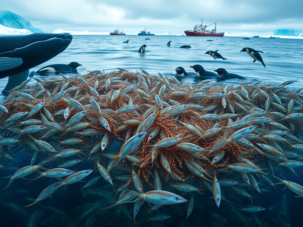 Krill fishing in the Antarctic: overlaps with consequences