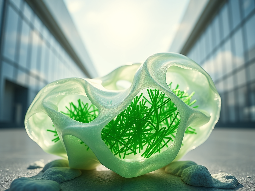 A building material that lives and stores carbon.