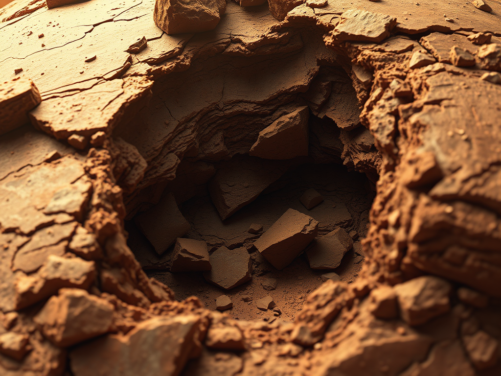 Mars’s interior more like Rocky Road than Millionaire’s Shortbread, scientists find