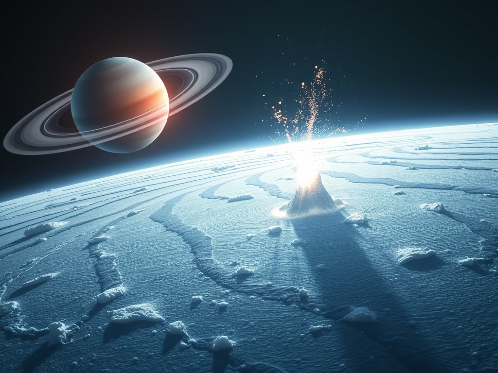 Study questions ocean origin of organics in Enceladus’s plumes