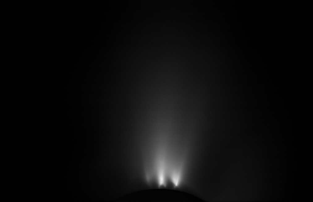 Organic Clues in the Icy Plumes of Enceladus