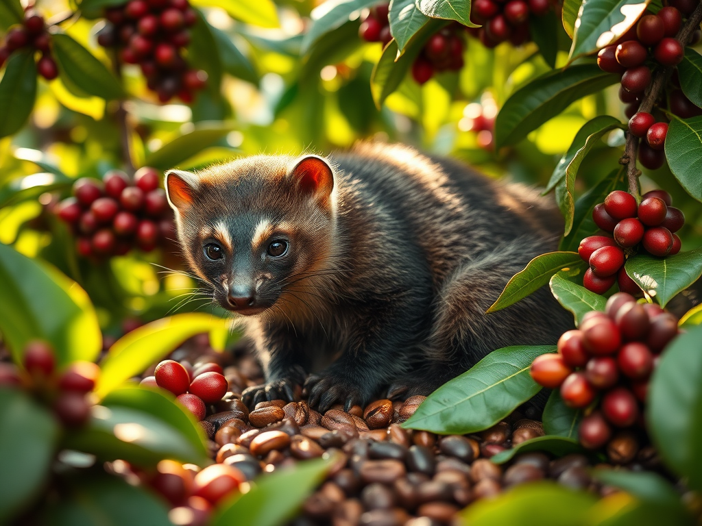 The key to civet coffee is in the chemistry
