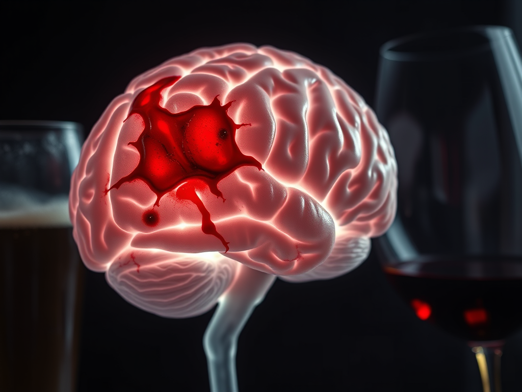 More than a hangover: Heavy drinking linked to earlier, more severe stroke