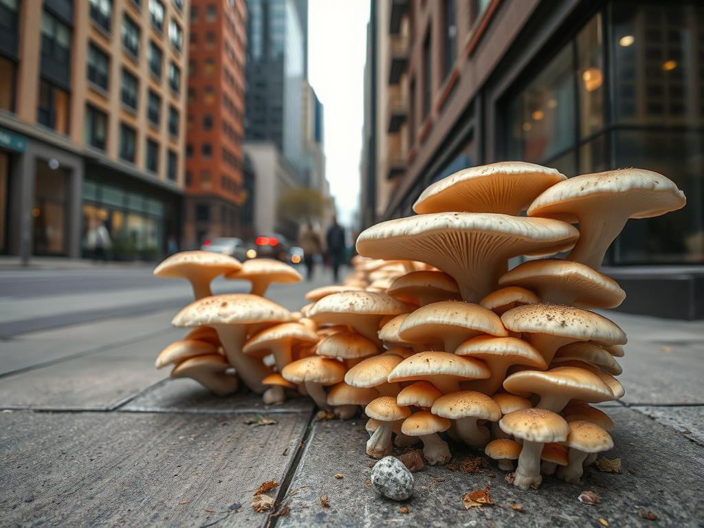 Urban fungi show signs of thermal adaptation