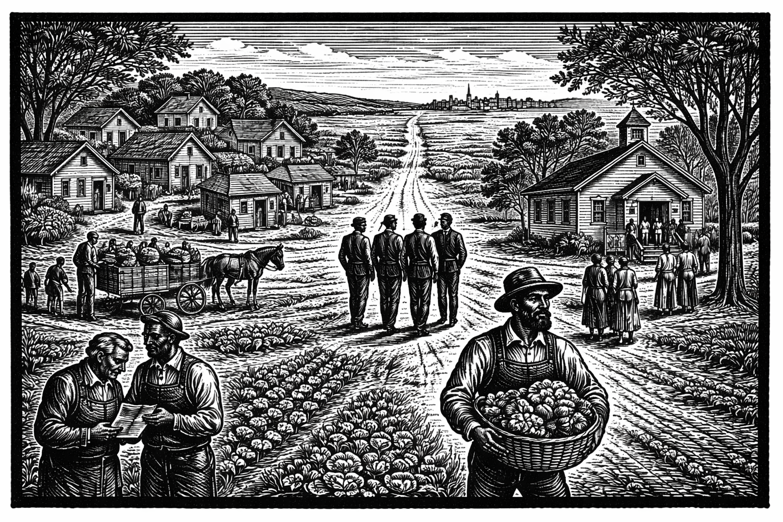 How Free Black Newtown Survived Through Strategic Clustering: A Kwanzaa Reflection on Historical Evidence
