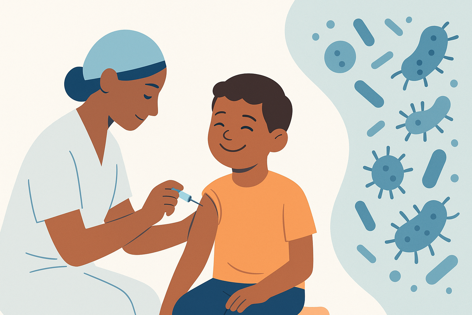 Study links childhood vaccination to lower risk of drug-resistant bacteria