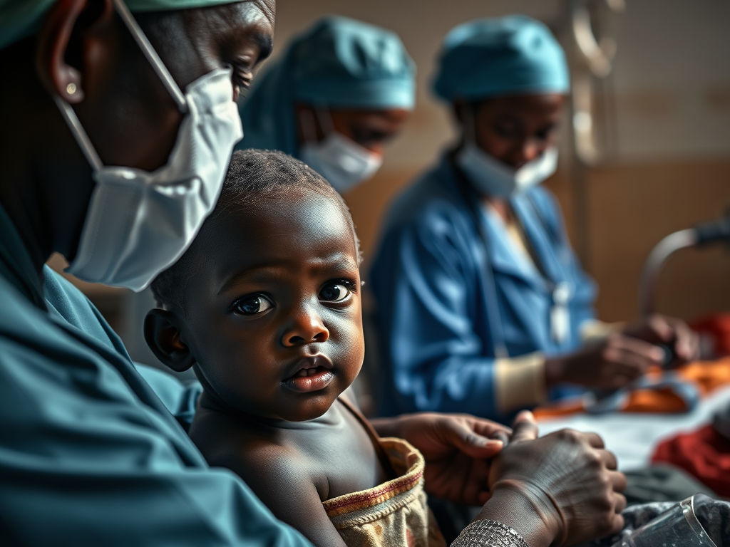 Antibiotic resistant bacteria found in malnourished children under five years old