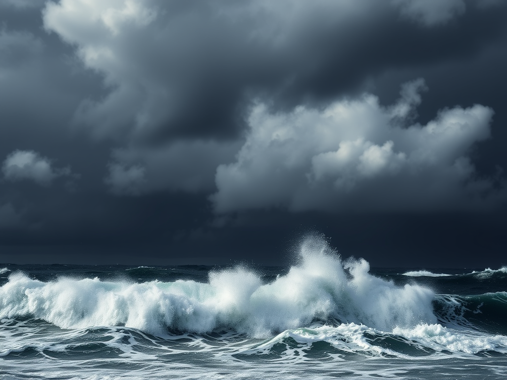 Storms in the Southern Ocean mitigates global warming