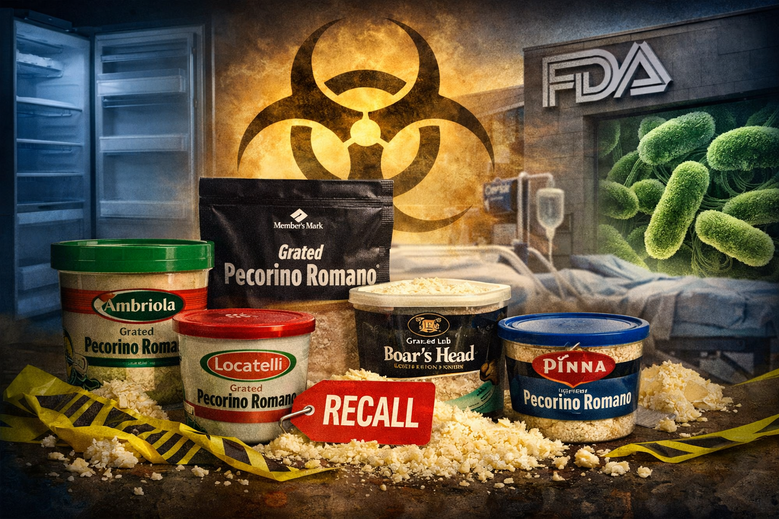 Class I Cheese Crisis: Pecorino Romano Recall Sparks Listeria Alarm