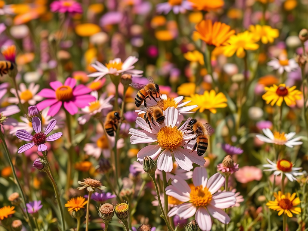 Flowers shape the spread of viruses among wild bees, new study finds