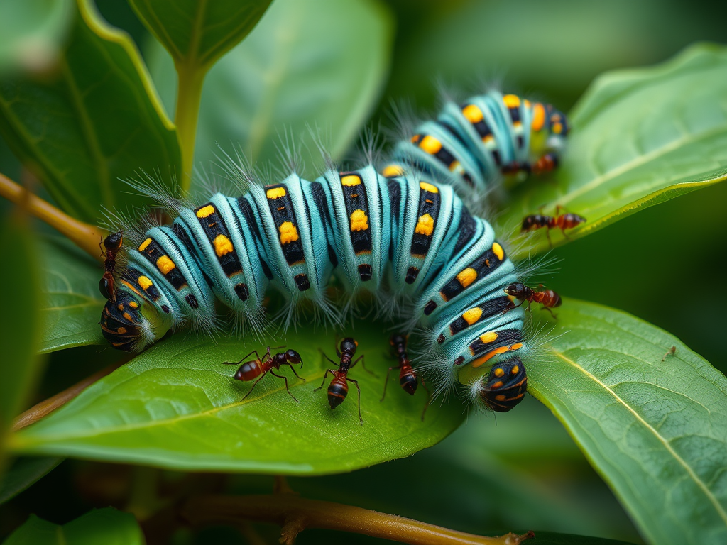 Bug beats: caterpillars use complex rhythms to communicate with ants