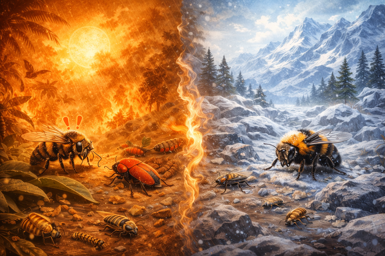 Climate change pushes tropical insects to their heat limit