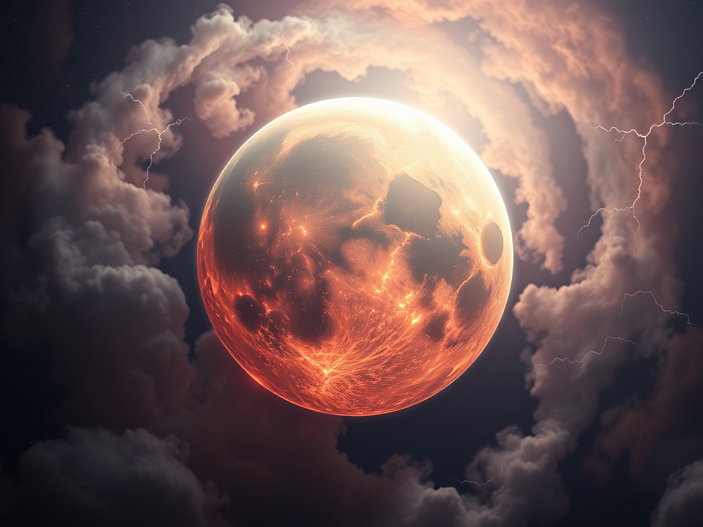 Conditions suitable for life on distant moons