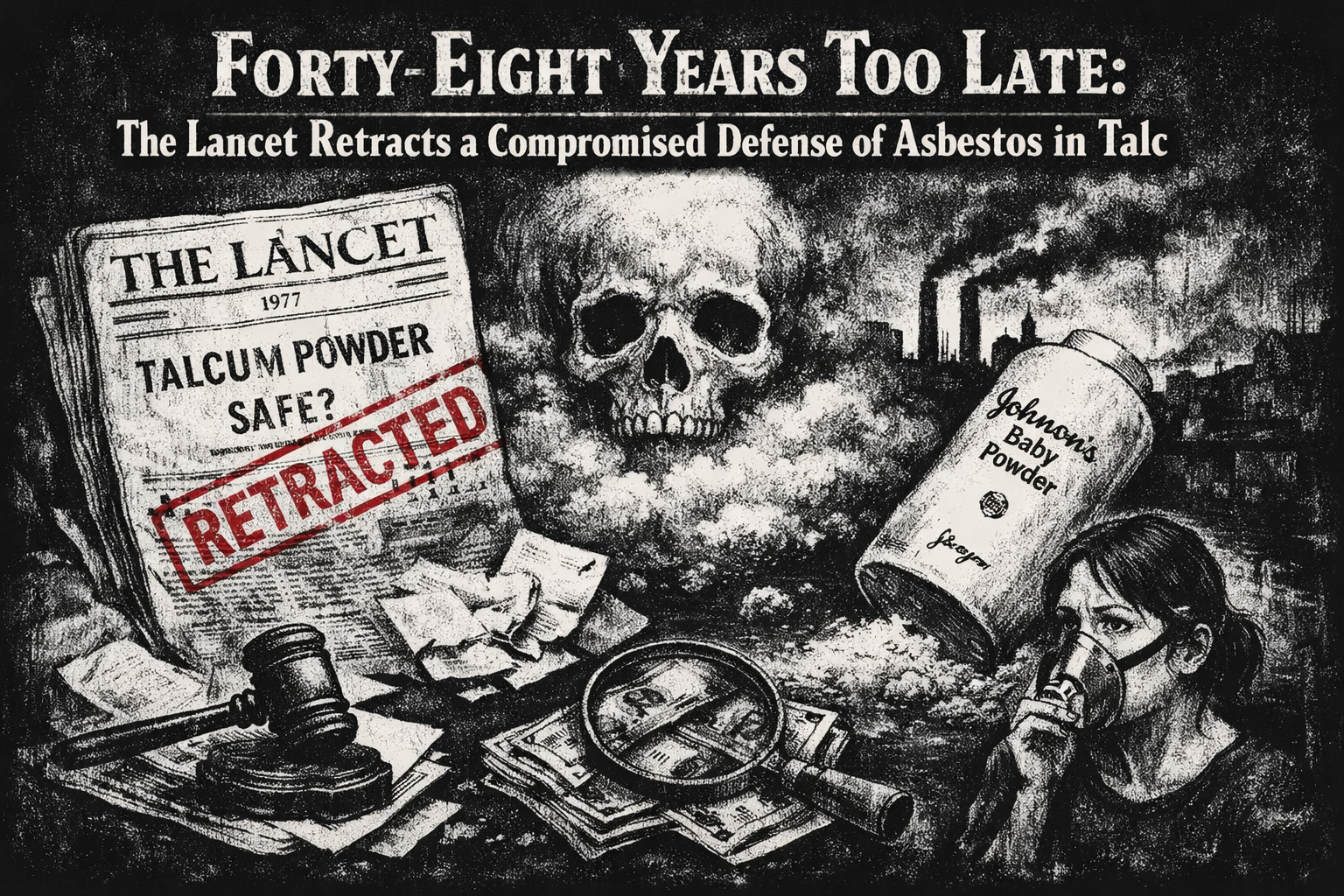 Forty-Eight Years Too Late: The Lancet Retracts a Compromised Defense of Asbestos in Talc