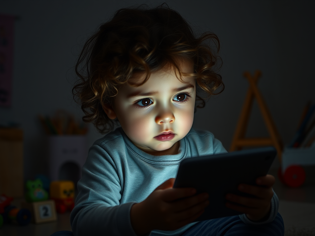 How unsupervised screen time harms vulnerable preschoolers