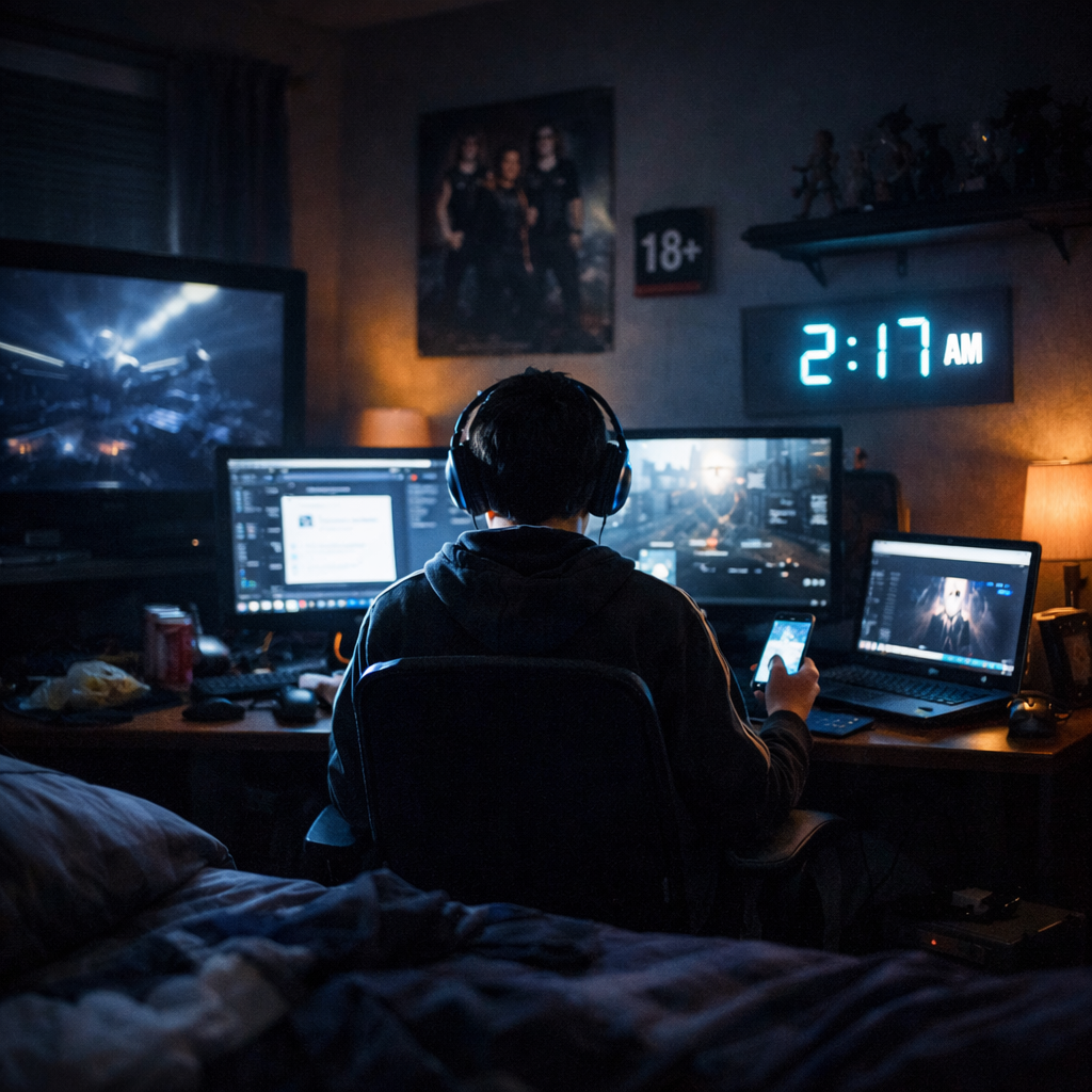 When Scrolling Becomes a Struggle: New Study Links Addictive Screen Use in Preteens to Mental Health Problems