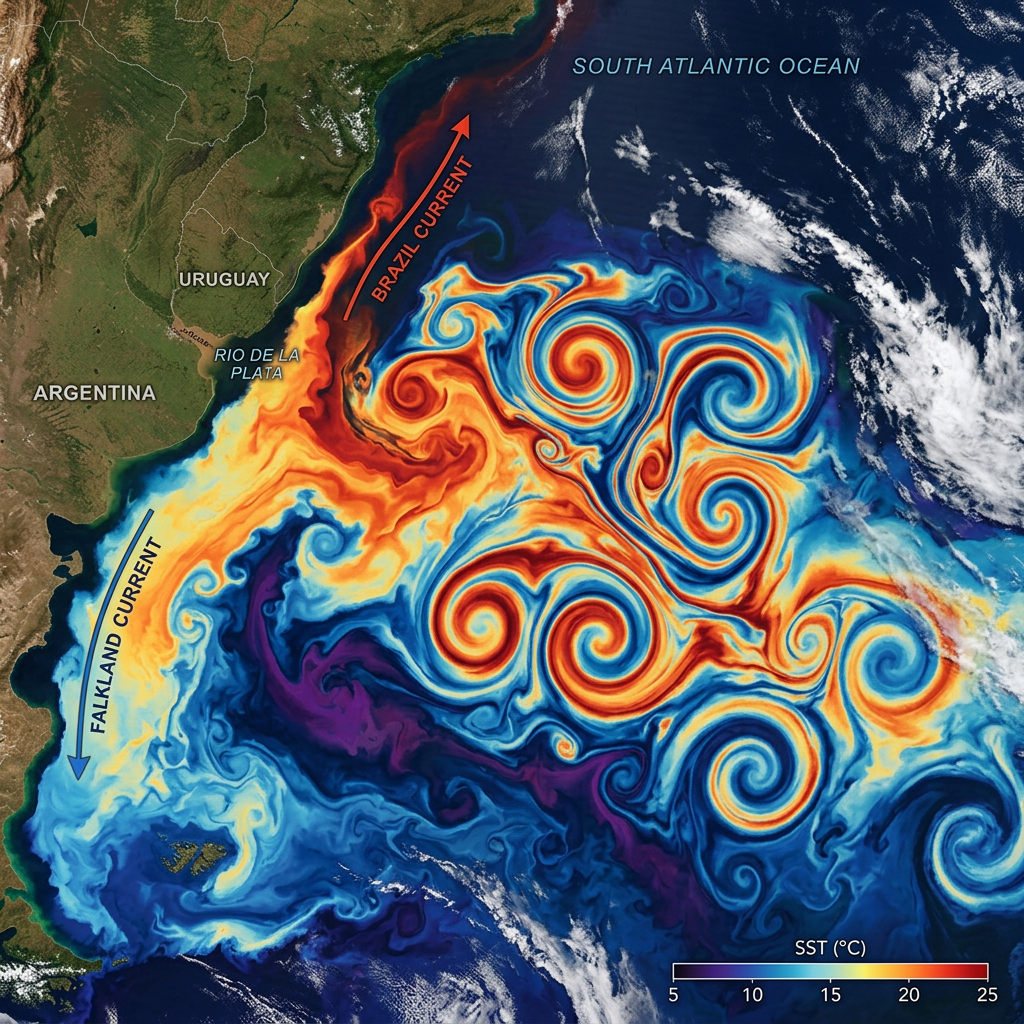 Ocean eddies are amplifying climate extremes in coastal seas, study finds