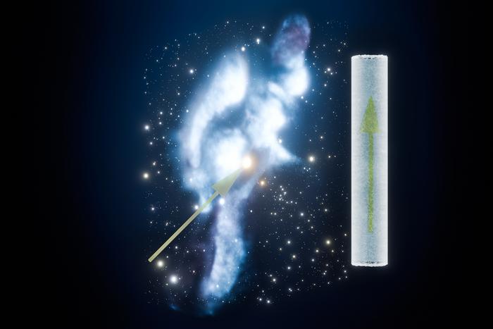 Surrounded by stardust