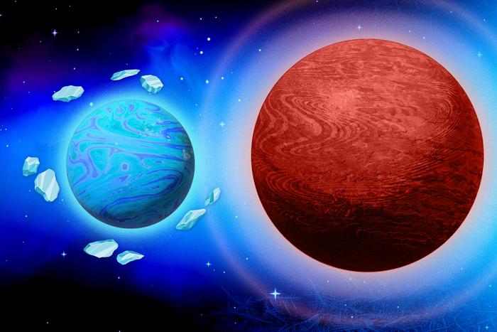 Astronomers pin down the origins of a planetary odd couple