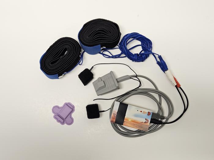 Wearable polygraph detects hidden stress