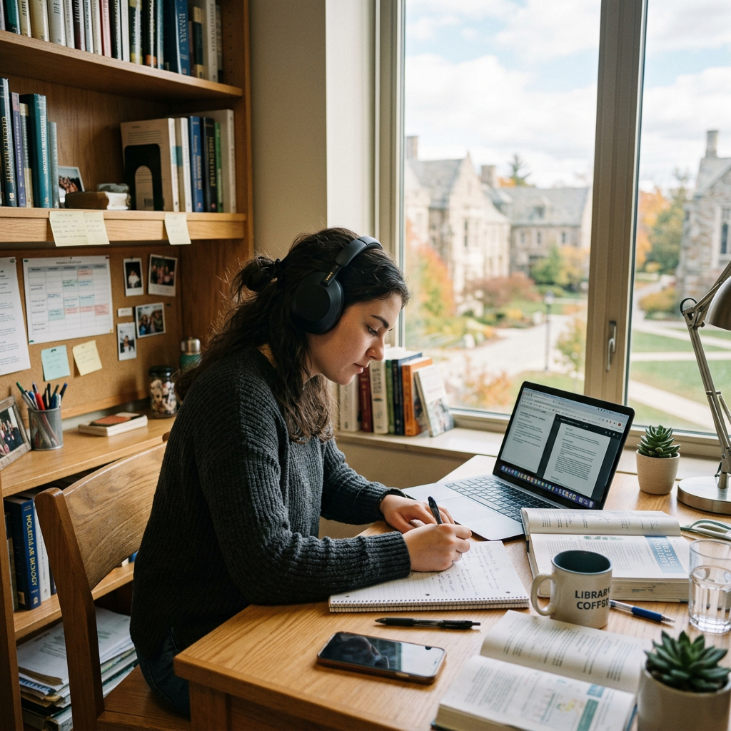 Is listening to music while studying a helpful habit or hidden distraction?