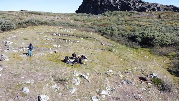 Microbes frozen in ancient rubbish heaps help reconstruct ancient Greenlandersโ farms, seal hunts, and toilets