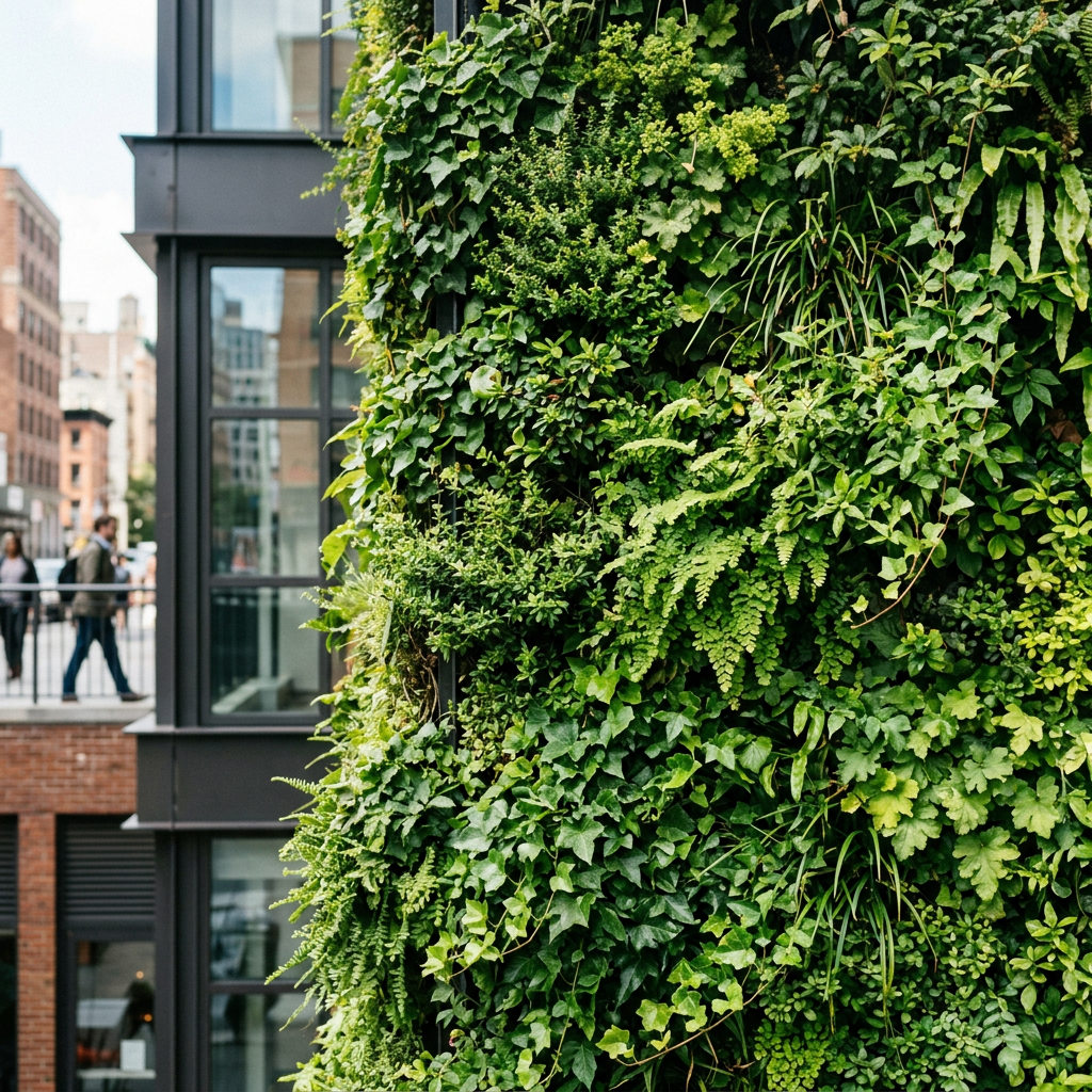 Going up against the heat: Vertical greenery keeps cities cool